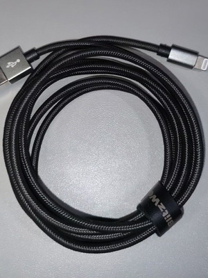 BlitzWolf USB-A to Lightning braided cable 1.8m, Apple MFI certified