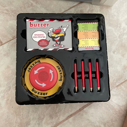 Electronic board game buzzer new version with 4 games in 1