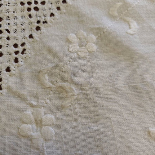 Linen tablecloth like new 165x240