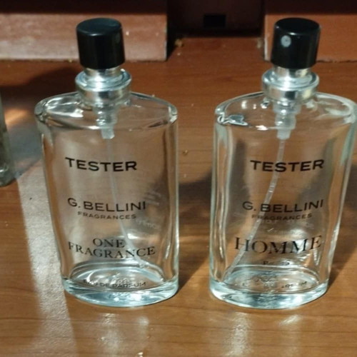 G Bellini Fragnanace Tester empty bottles used, pack of 2