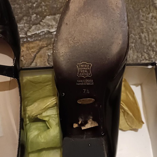 Kalogirou ballerina shoes like new, black size 38.5