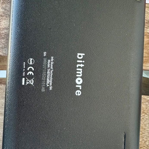Bitmore tablet used, unknown functionality