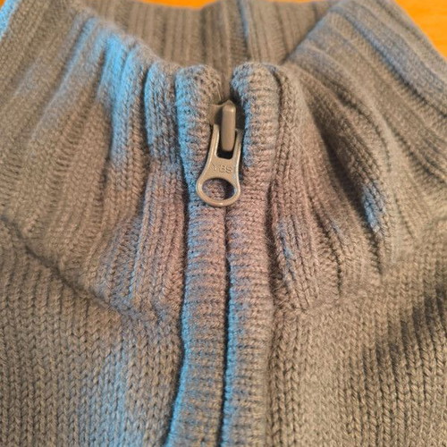 Woolen kids cardigan 12 years 152 cm like new, gray