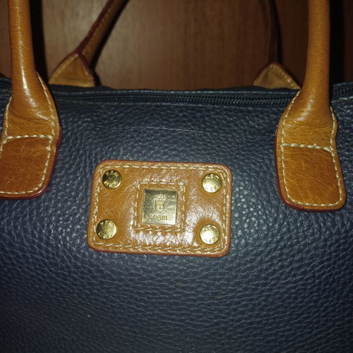 KEM handbag used, small size, blue