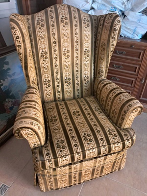 Handmade armchair used