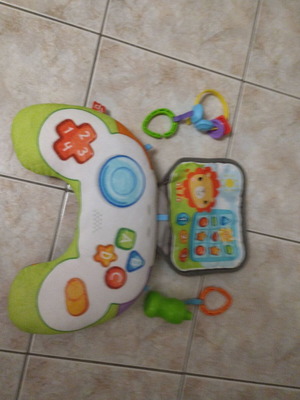 Fisher Price tummy time activity pillow used