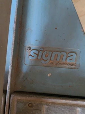 Sigma 5A tile cutter used