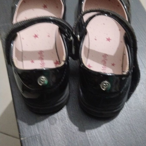 Black children's ballerina shoes, size 34