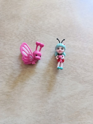 My Little Pony butterfly figure and Enchantimals doll like new
