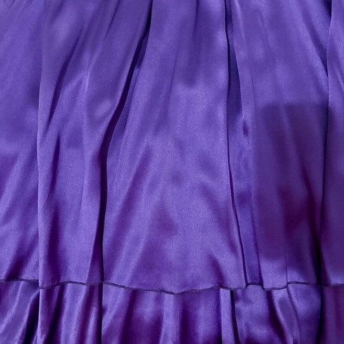 Silk dress purple M/L new 100% silk Italian