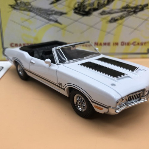 Matchbox Collectibles 1970 Oldsmobile 442 Convertible new, white