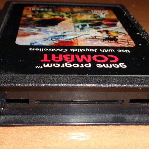 Atari 2600 Combat CX2601 cartridge used, 1978 game