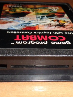 Atari 2600 Combat CX2601 cartridge used, 1978 game
