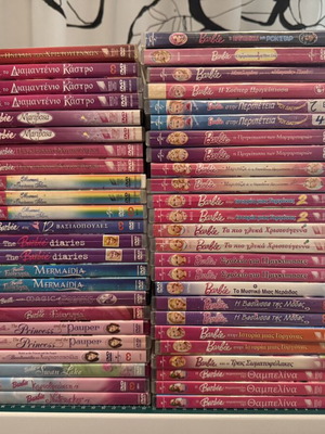 Barbie DVD collection, authentic, dubbed, animated movies