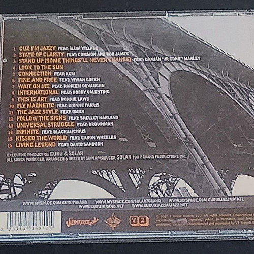Guru's Jazz Matazz Vol.4 CD μεταχειρισμένο, Hip-Hop