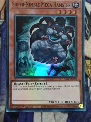 Super Nimble Mega Hamster Yu-Gi-Oh! card - 0,50 - Vendora.cy Super Nimble Mega Hamster Yu-Gi-Oh! card - 0,50 - Vendora.cy