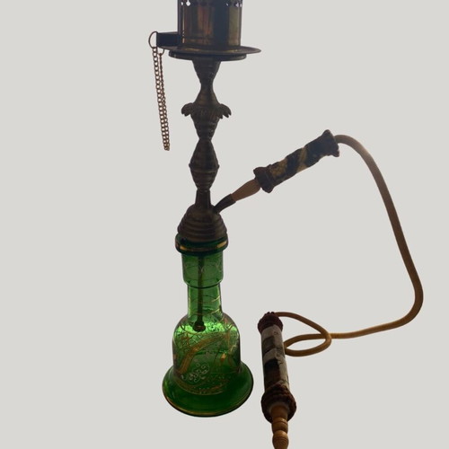Glass Hookah minimal oriental style like new