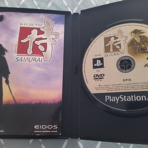 Way of the Samurai PS2 game used, action