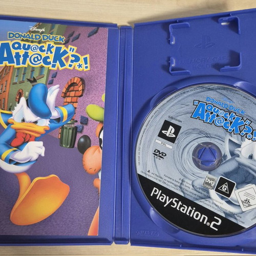 Disney's Donald Duck Quack Attack PS2 used PlayStation 2 game