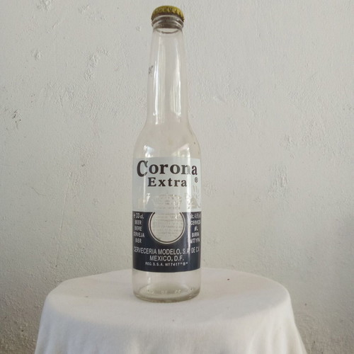 Corona rare collectible beer bottle Mexico 2000s