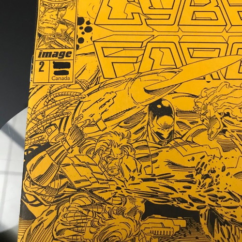 Cyberforce#2 Orange Ashcan Marc Silvestri signed limited edition 3025/5000 new