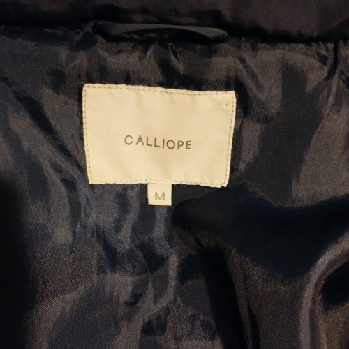 Calliope women's jacket with hood, blue, size M, like new