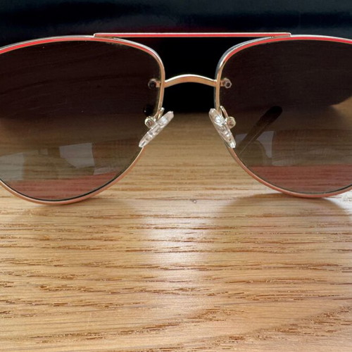 Bvlgari Aviator Polarised women's sunglasses like new with original case