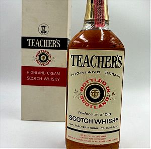 Teachers Highland Cream Scotch Whisky 26 1/2 FL Oz 783.71ml Συλλεκτικο vintage