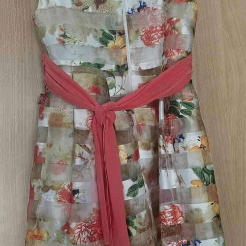 Girls' dress Evita colorful size 8 years like new