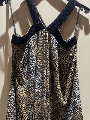Rentato leopard dress used, size M