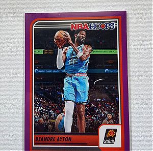 2023-24 Panini-NBA Hoops Basketball Deandre Ayton Purple #97