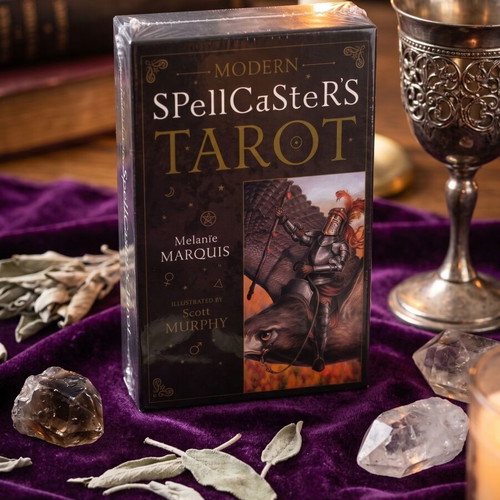 Modern Spellcasters Tarot deck like new with guidebook