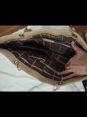 Doca shoulder bag like new, multicolor, spacious