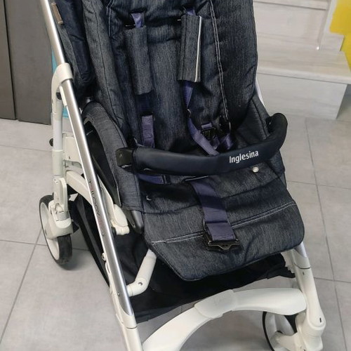 Inglesina Trilogy System 3-in-1 Baby Transport Set, Denim