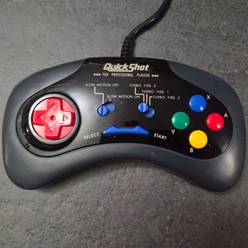 Quickshot QS-160 controllers for SNES Super Nintendo used, pack of 2