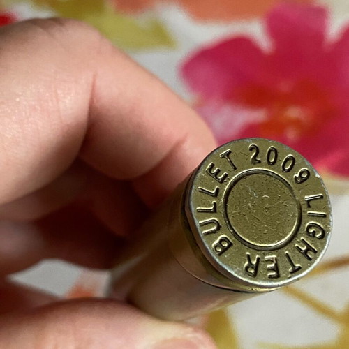 Bullet lighter used, unique bullet shape