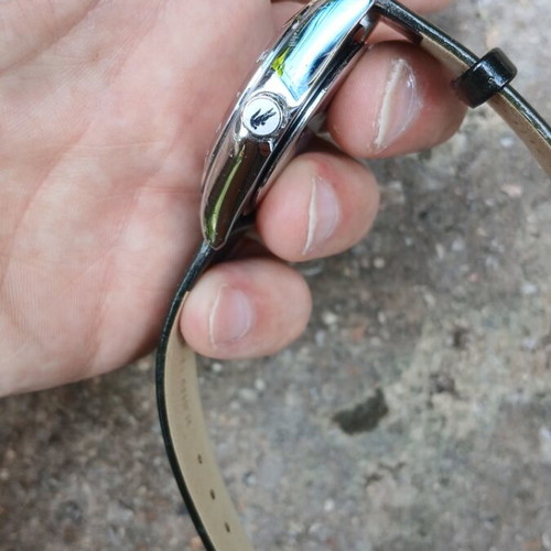 Lacoste wristwatch used, silver color, Miyota movement
