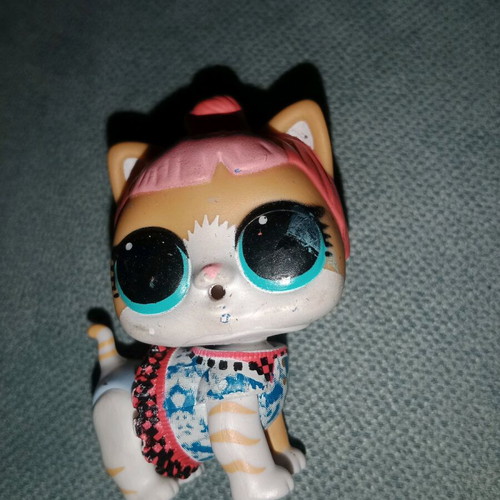 LOL Surprise Block Party dolls like new, boy, girl and cat