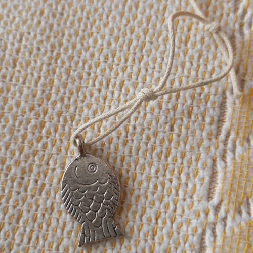 Pendant used in fish shape metal