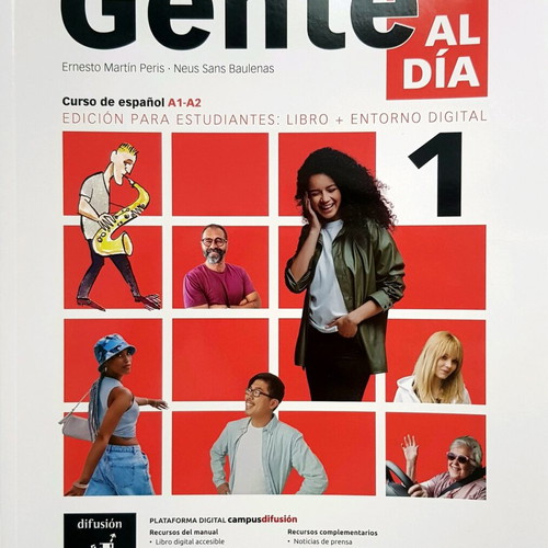 Gente Al Día Student Book Spanish Method A1-A2 new