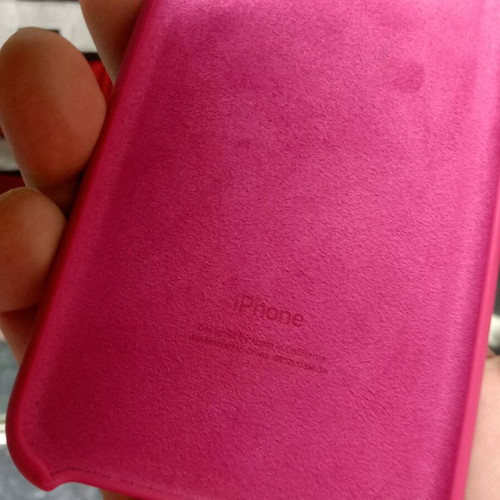 Genuine iPhone 11 Pro Max Silicon Case red