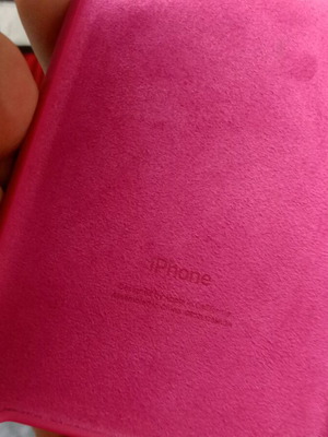 Genuine iPhone 11 Pro Max Silicon Case red