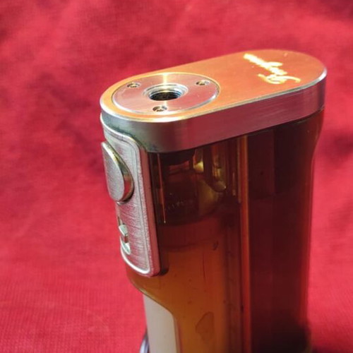 Lost Vape Furyan Squonk Mech Mod μεταχειρισμένο, μπρούτζινο με Ultem-Carbon Fiber
