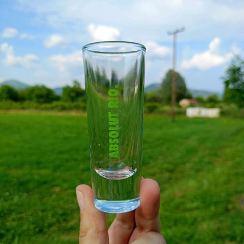 Absolut shot glasses new, pack of 12 pieces