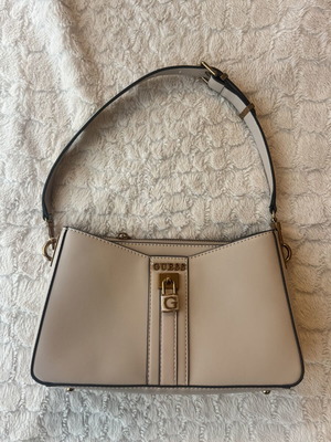 Guess Ginevra Elite Shoulder Bag like new, beige pink