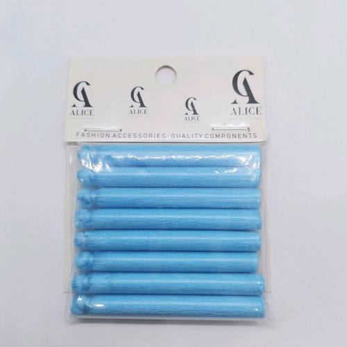 Blue tassels set of 8 pieces 6 centimeters new