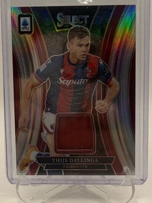 Panini Select Serie A Thijs Dallinga Patch Card 2024-25 new