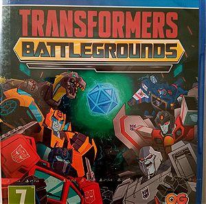 Transformers: Battlegrounds - PS4 - Καινούριο - 2020