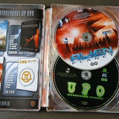 Discovery Alien 2 used DVD discs