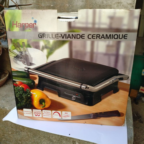 Harper Ceramic Electronic Grill new